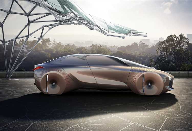 BMW представляет концепт-кар будущего: инновации и технологии.