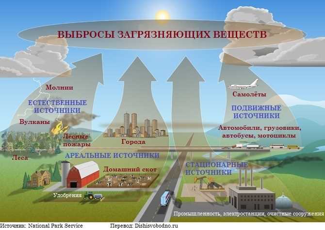 Загрязнение окружающей среды и его последствия
