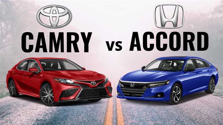 Сравнение среднеразмерных автомобилей: Toyota Camry vs Honda Accord